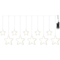 Guirlanda LED para exterior 125xLED/1,9m IP44 branco quente