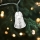 Guirlanda LED para exterior 20xLED/2xAA 2,2 m IP44 multicolor com sininhos