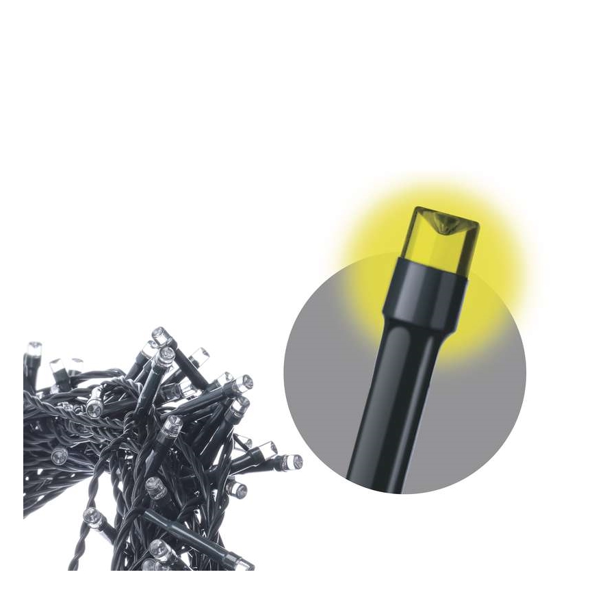 Guirlanda LED para exterior 80xLED/13m IP44 branco quente