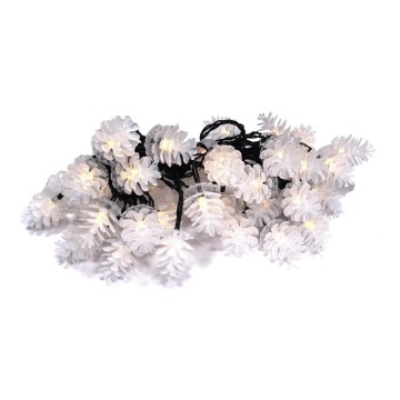 Guirlanda LED para exterior 80xLED/25m IP44 branco quente