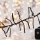 Guirlanda LED para exterior CLUSTER, 768 LEDs, 8 funções, 9 m, IP44, branco quente