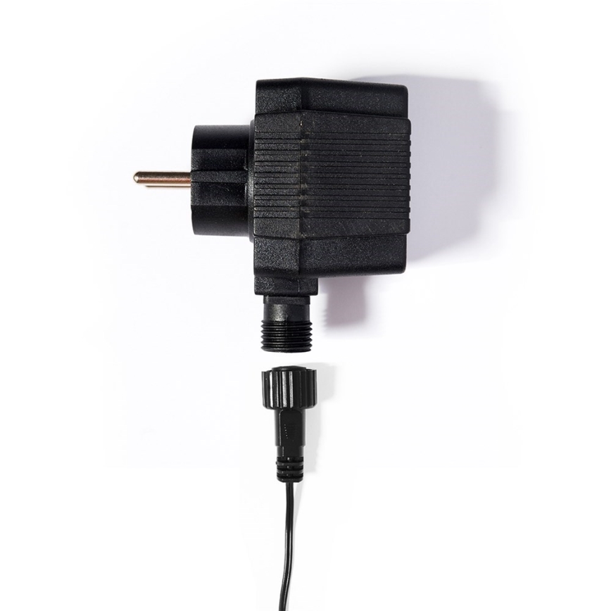 Cordão LED para exterior FELICIA FILAMENT 20xE10 19m, colorido/branco quente, IP44, Fabricado na República Checa