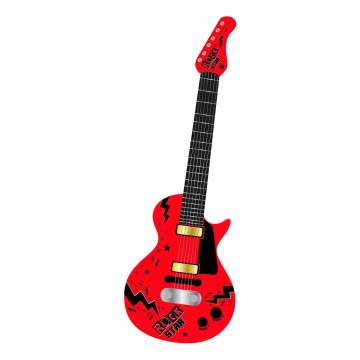Guitarra elétrica infantil ROCK STAR — 3x pilhas AA
