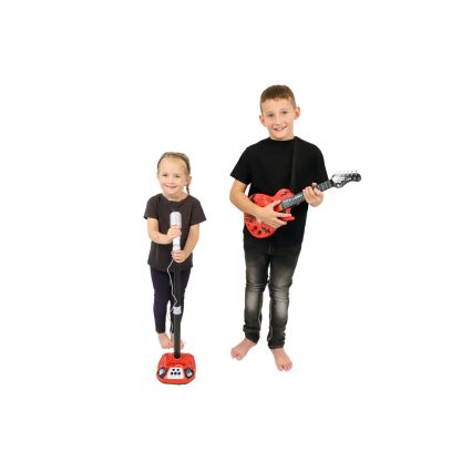 Guitarra elétrica infantil ROCK STAR — 3x pilhas AA