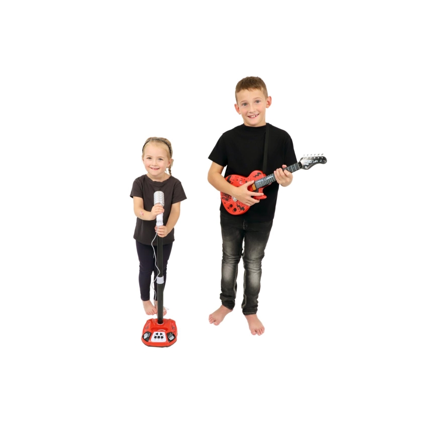 Guitarra elétrica infantil ROCK STAR — 3x pilhas AA