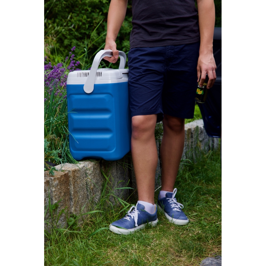 Guzzanti GZ 30BW - Frigorífico portátil para automóvel 29 l 65W/12V/230V azul