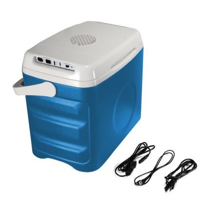 Guzzanti GZ 30BW - Frigorífico portátil para automóvel 29 l 65W/12V/230V azul