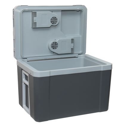 Guzzanti GZ 48GR - Frigorífico portátil para automóvel 48 l 58W/12V/230V cinzento