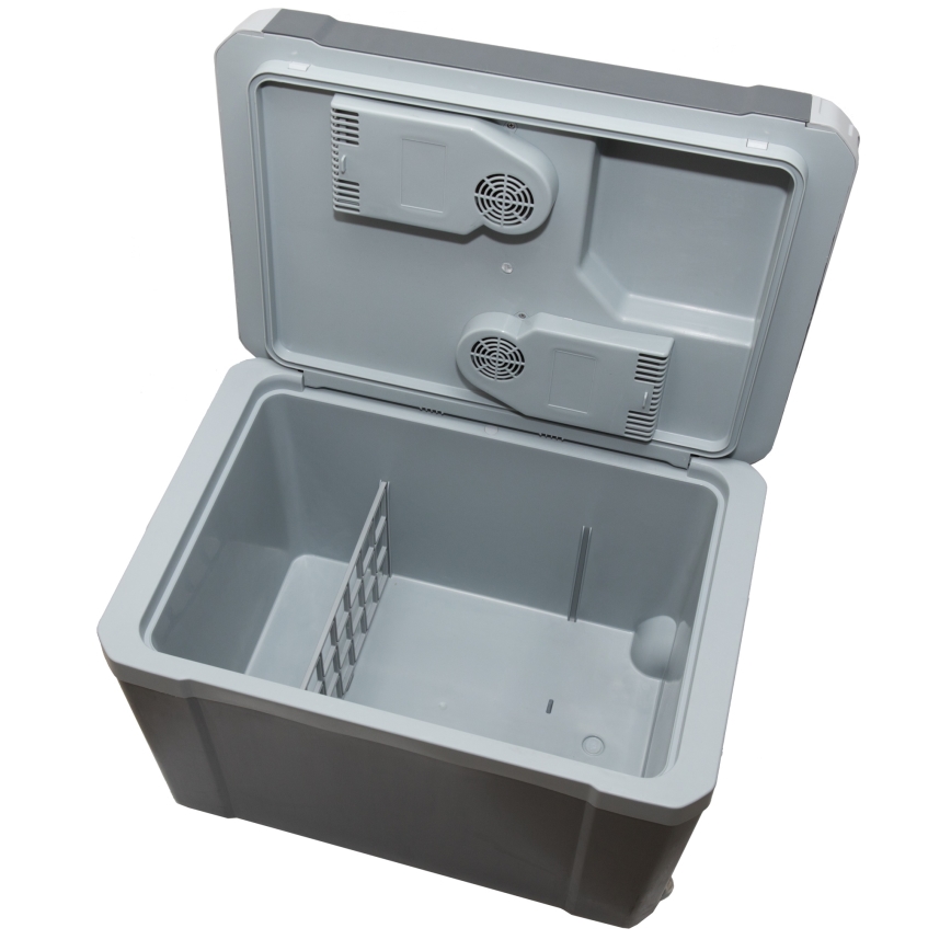 Guzzanti GZ 48GR - Frigorífico portátil para automóvel 48 l 58W/12V/230V cinzento