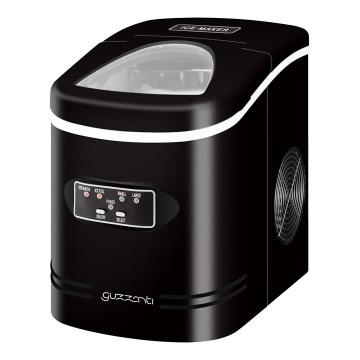 Guzzanti GZ122 - Máquina de gelo 100W/230V preta