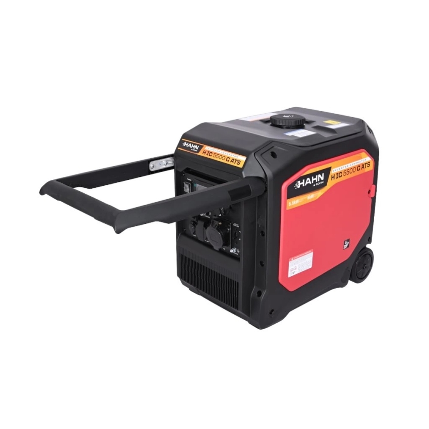 Hahn & Sohn 20086 - Gerador a gasolina/GPL HIG 5500 G ATS 5500/5000W