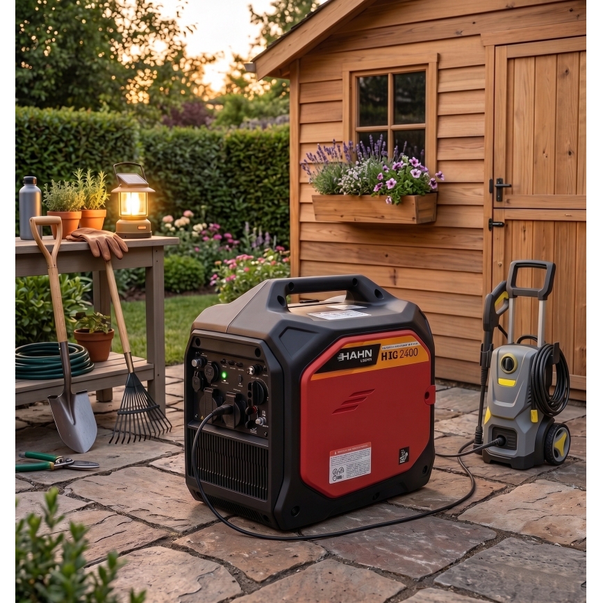 Hahn & Sohn 20095 - Gerador a gasolina HIG 2400 2200W