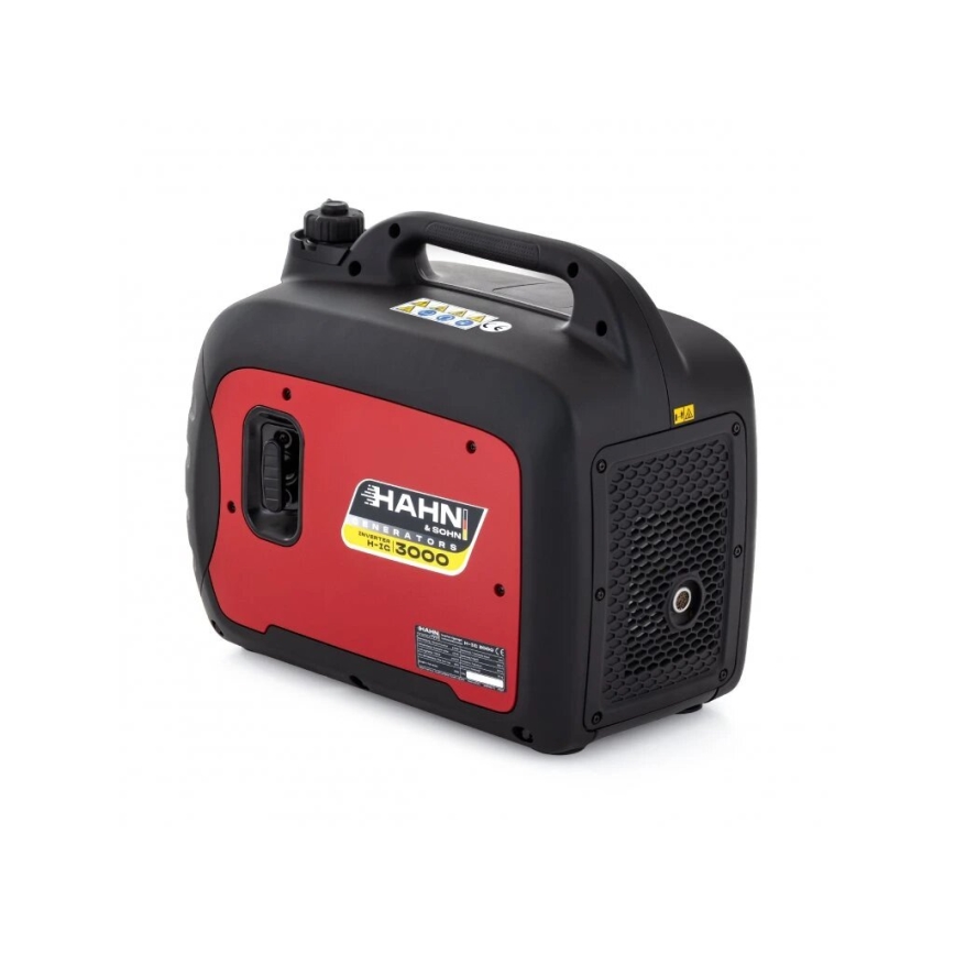 Hahn & Sohn 7245 - Gerador elétrico com inversor a gasolina H IG 3000 2500W