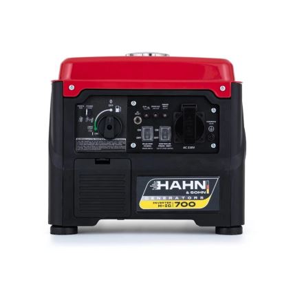 Hahn & Sohn 7305 - Gerador elétrico com inversor a gasolina H IG 700 800W