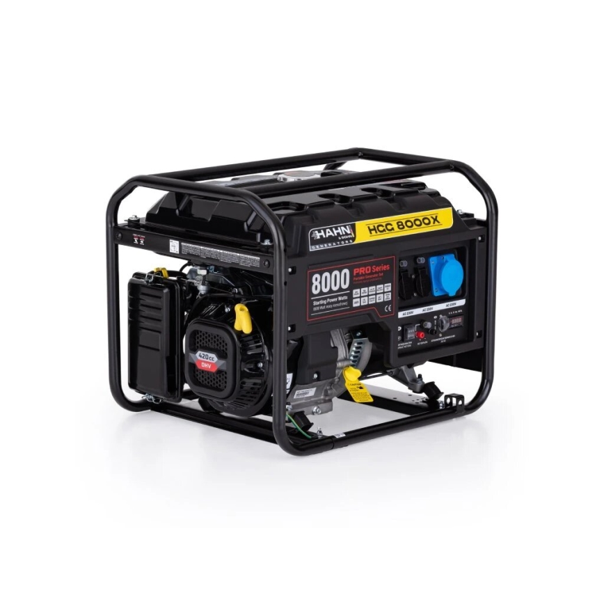 Hahn & Sohn 7410 - Gerador elétrico a gasolina HGG 8000X 6500W