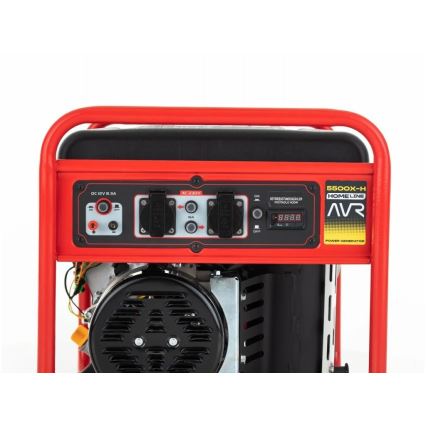 Hahn & Sohn 9178 - Gerador elétrico a gasolina HGG 5500 X-H 5500W