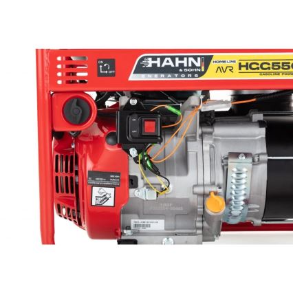 Hahn & Sohn 9178 - Gerador elétrico a gasolina HGG 5500 X-H 5500W