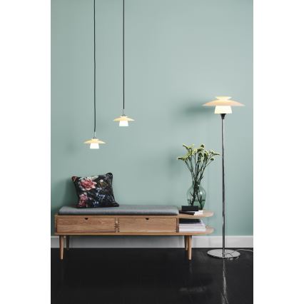 Halo Design 733644 - Pendente com cabo SCANDINAVIA 1xG9/28W/230V Ø 20 cm branco