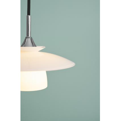 Halo Design 733644 - Pendente com cabo SCANDINAVIA 1xG9/28W/230V Ø 20 cm branco