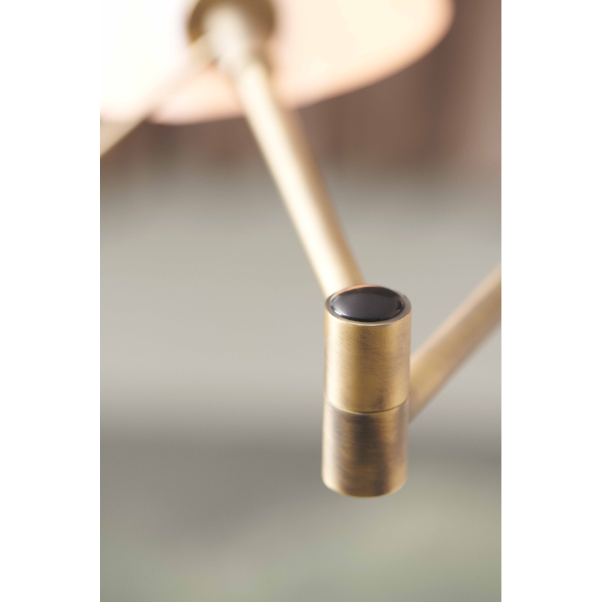 Halo Design 740222 - Candeeiro de parede KJOBENHAVN 1xG9/28W/230V em latão