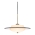 Halo Design 743599 - Candeeiro suspenso com cabo ORBIT 1xG9/7W/230V diâmetro 24 cm branco/latão/cinzento fumado