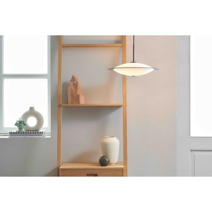 Halo Design 743629 - Lustre pendente em cabo ORBIT 3xG9/7W/230V diâmetro 40 cm branco/latão/cinza fumê