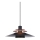 Halo Design 744503 - Lustre suspenso por cabo RIVOLI 1xE27/40W/230V, Ø 50 cm, preto/cobre