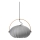 Halo Design 746354 - Lustre suspenso em cabo DC 1xE27/40W/230V Ø 40 cm cinzento/carvalho