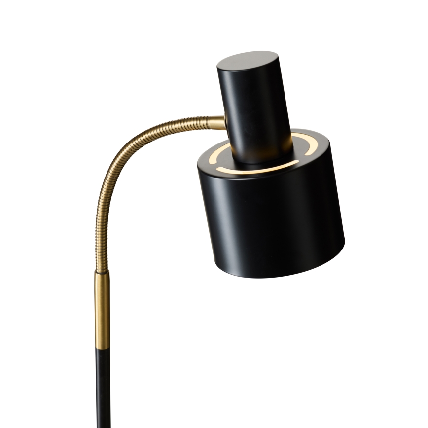 Halo Design 746866 - Candeeiro de pé VOGUE 1xE27/40W/230V preto/latão