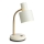 Halo Design 746910 - Candeeiro de mesa VOGUE 1xE27/40W/230V creme/latão