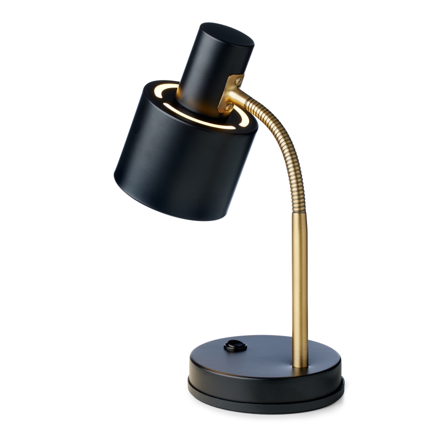 Halo Design 746927 - Candeeiro de mesa VOGUE 1xE27/40W/230V preto/latão