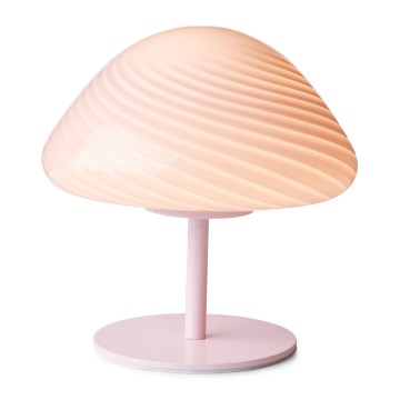 Halo Design 747047 - Candeeiro de mesa CANDY MINI MUSH 1xG9/25W/230V Ø 17 cm rosa