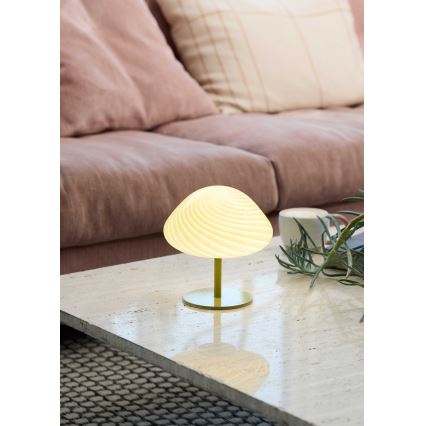 Halo Design 747085 - Candeeiro de mesa CANDY MINI MUSH 1xG9/25W/230V diâmetro 17 cm verde