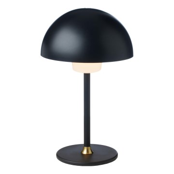 Halo Design 747573 - Lâmpada de mesa LED recarregável dimerizável MOON LIGHT LED/2,7W/2600 mAh preta