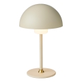 Halo Design 747597 - Lâmpada de mesa recarregável dimerizável MOON LIGHT LED/2,7W/2600 mAh creme
