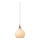 Halo Design 747924 - Pendente suspenso por cabo TOSCANA 1xG9/28W/230V Ø 18 cm creme/latão
