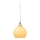 Halo Design 748006 - Candeeiro suspenso com cabo TOSCANA 1xE27/40W/230V Ø 27 cm bege/latão