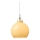 Halo Design 748075 - Lustre pendente em cabo TOSCANA 1xE27/40W/230V Ø 36 cm bege/latão