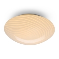 Halo Design 748679 - Luminária de teto CANDY 1xE27/40W/230V diâmetro 30 cm creme/latão