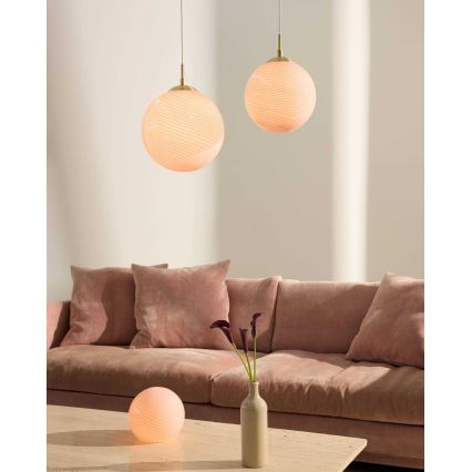 Halo Design 748815 - Candeeiro de mesa CANDY 1xE14/25W/230V Ø 20 cm rosa