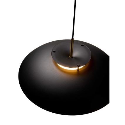 Halo Design 749102 - Lustre pendente LED dimerizável STEPP LED/24W/230V Ø 46 cm preto/latão