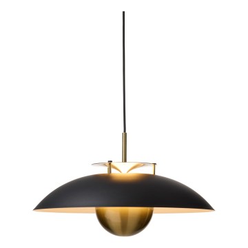 Halo Design 749102 - Lustre pendente LED dimerizável STEPP LED/24W/230V Ø 46 cm preto/latão