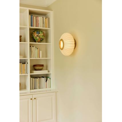 Halo Design 749362 - Luminária de teto BALLOON 1xE27/40W/230V Ø 40 cm carvalho/branco
