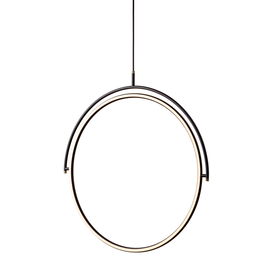 Halo Design 749539 - Lustre suspenso dimável com cabo TILT LED/40W/230V Ø 40 cm preto