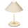 Halo Design 800773 - Candeeiro de mesa recarregável dimerizável para exterior HYGGE LED/3W/4000 mAh IP54 creme