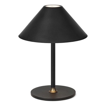 Halo Design 800803 - Lâmpada de mesa recarregável LED dimerizável para exterior HYGGE LED/3W/4000 mAh IP54 preta
