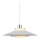 Halo Design 990792 - Lustre suspenso RIVOLI 1xE27/40W/230V Ø 40 cm branco/cromado brilhante