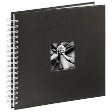 Hama - Album de fotos em espiral 28x24 cm 50 páginas cinzento