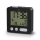 Hama - Despertador com ecrã LCD e termómetro 2xAAA preto