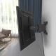 Hama - Suporte de TV de parede com uma dobradiça 37-90" preto